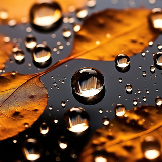 4k Water Drop Wallpaper