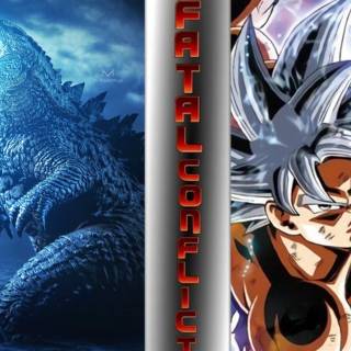 Godzilla vs goku