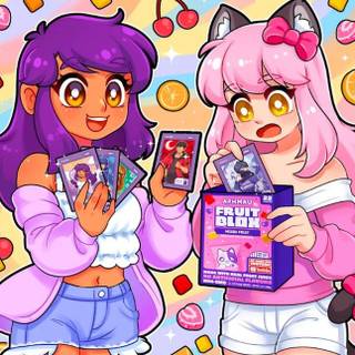 Aphmau And KC They Got Fruit Blox To Find Common Uncommon Rare Epic And Ultra Rare