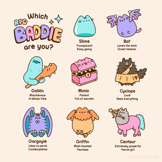 What pusheen baddie?