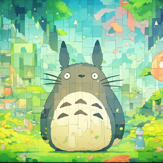 Totoro Mosaic