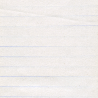 Notebook Paper