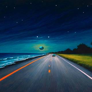 Driver of the blue nights