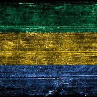 Flag Of Gabon