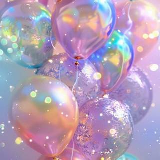 Preppy Pastel Balloons 