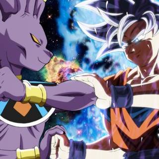 Lord Beerus and goku