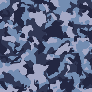 Blue Camo 