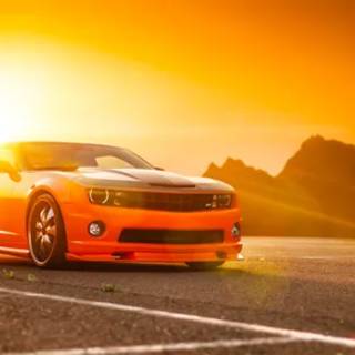Sunset camaro