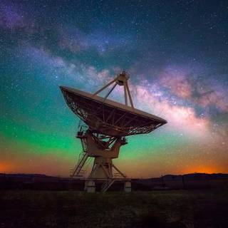 Radio Telescope Wallpaper