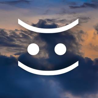 smiley face but upside down