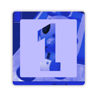 number in a block one