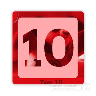 number in a block Ten