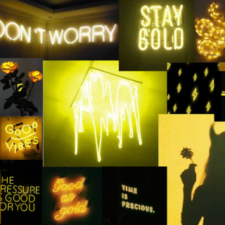 Neon Yellow Grunge Aesthetic