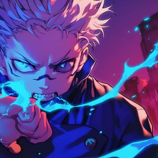 Yuji Itadori Blue Flame!!~