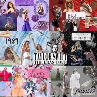 TS eras tour collage