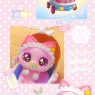 Wish Cat Bebemeow IPhone wallpaper