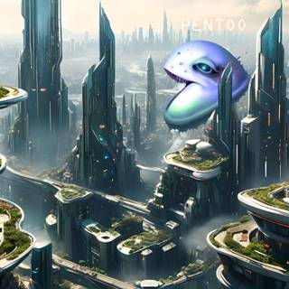 Pentoo Linux Distro wallpaper