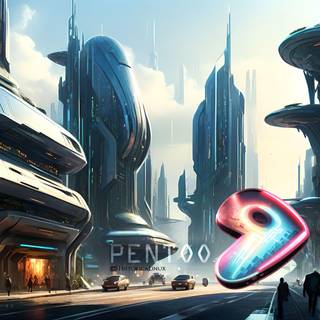 Pentoo Linux Distro wallpaper