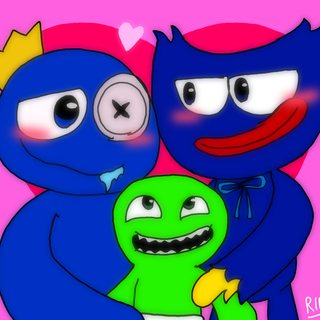 Blue and Huggy Wuggy date