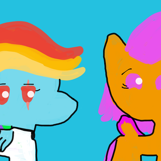 rainbow factory rainbow dash and scoots