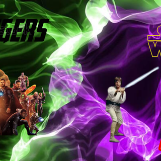 StarWars and Avengers Wallpaper 