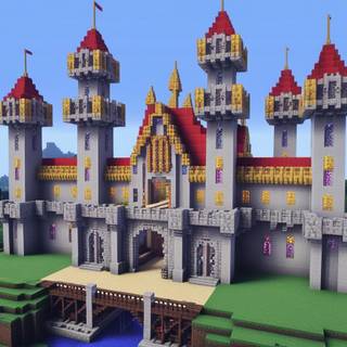 Minecraft castle