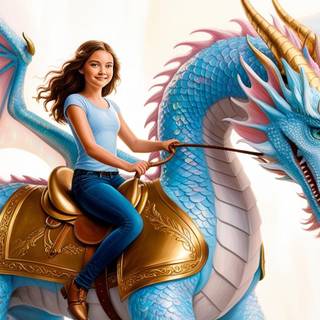 dragon and girl rider