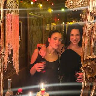 dua lipa and rina lipa