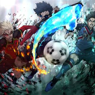 Bastard Munchen Blue lock Isagi two gun volley