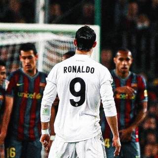 Ronaldo destroying barca