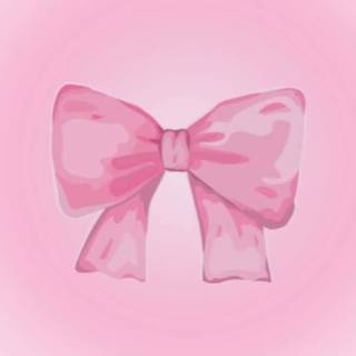 Pink Bow Wallpaper