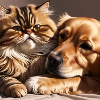 cat and dog