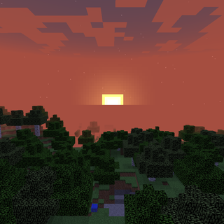 summer vibes in minecraft
