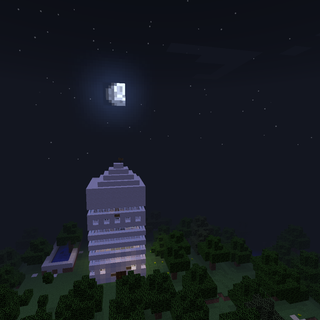 night vibes in minecraft