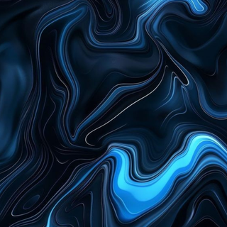 Blue Abstract 
