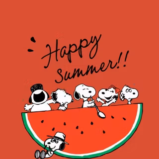 Happy Summer Snoopy