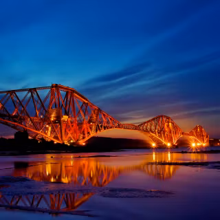 North Queensferry-Forth Rail Bridge by angus clyne