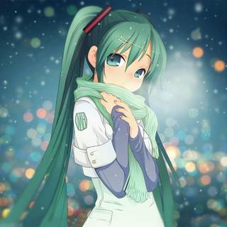 winter miku