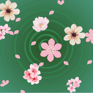 Fantasy Lake w Flowers