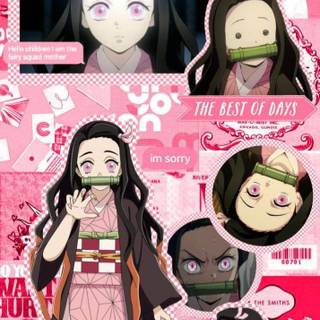 baddie nezuko wallpaper