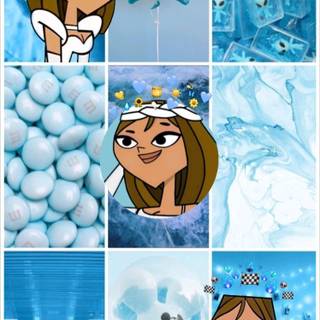 blue baddie Courtney