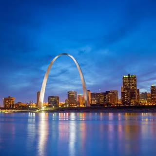Gateway Arch in St. Louis, Missouri, United States