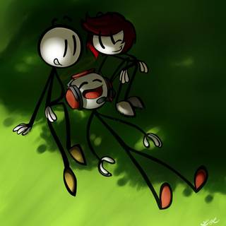 Henry Stickmin With Best Friends Name Charles And Ellie Rose