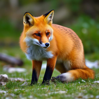 Fox in nature