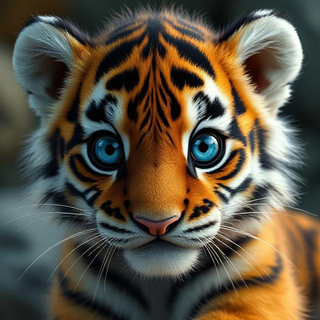 Cute Tiger