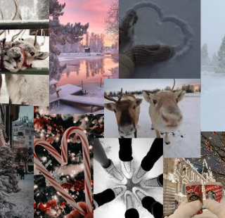 winter collage