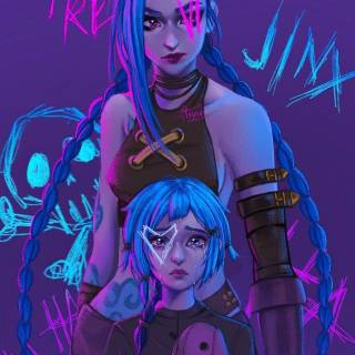 jinx and child