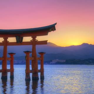 Itsukushima Torii, Japan