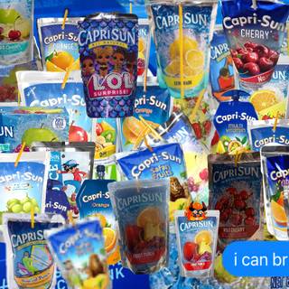 clutter caprisun wallpaper my bff made >w<