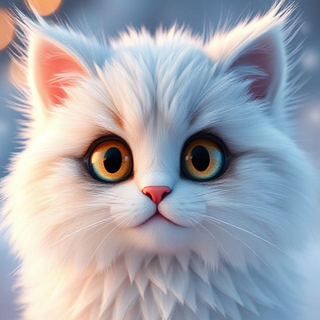 Cat At A Christmas Party